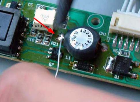 液晶电视机背光灯高压线圈检修图解 - 弥勒军云家电检修中心 - 弥勒军云家电检修中心 液晶电视机背光灯高压线圈检修图解 - 弥勒军云家电检修中心 - 弥勒军云家电检修中心